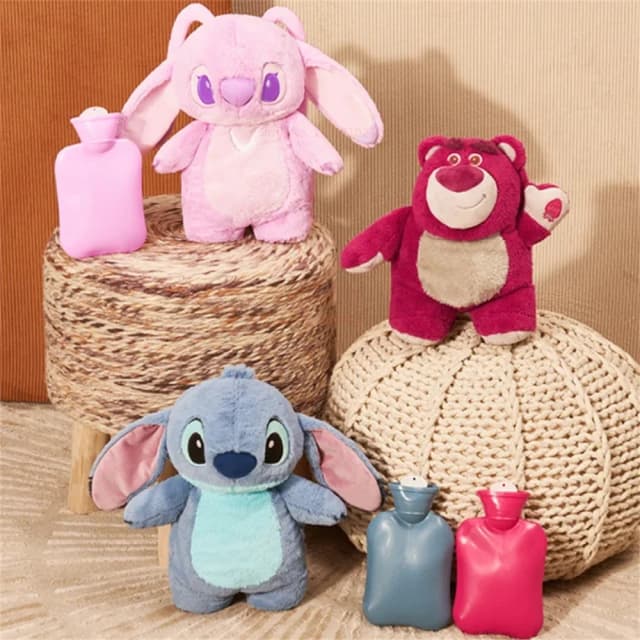 Anime hobby ponto inverno extra grande pelúcia garrafa de água quente casa feminina enchimento água mão mais quente presente para namorada