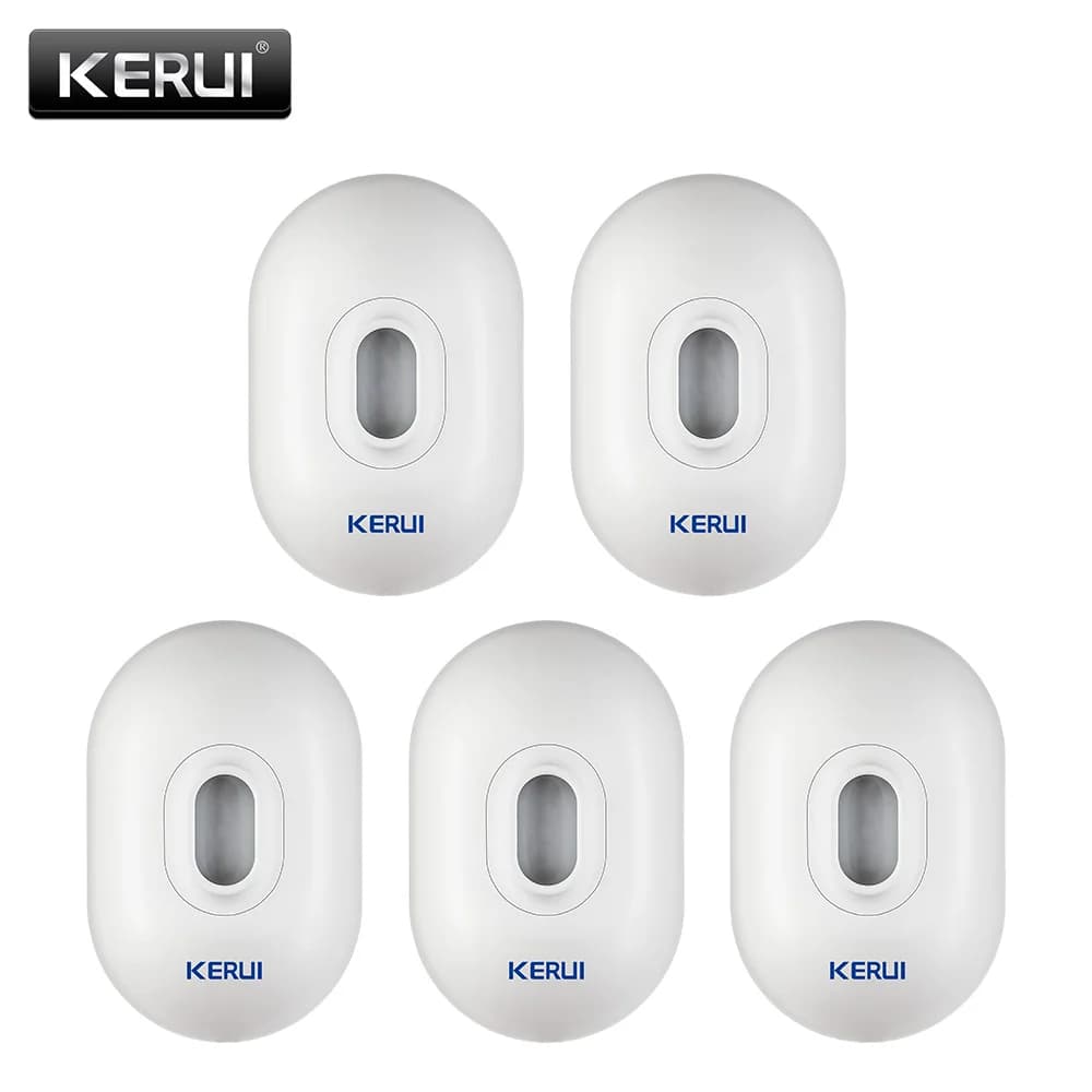 Kerui p861 detector de sensor de movimento pir à prova d'água ao ar livre para sistema de alarme de segurança sem fio 5 p/lote garagem alarme contra roubo