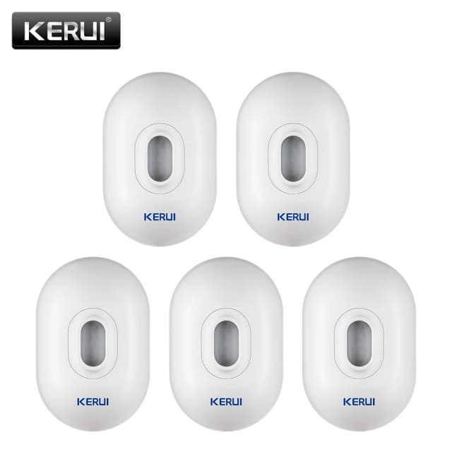 Kerui p861 detector de sensor de movimento pir à prova d'água ao ar livre para sistema de alarme de segurança sem fio 5 p/lote garagem alarme contra roubo