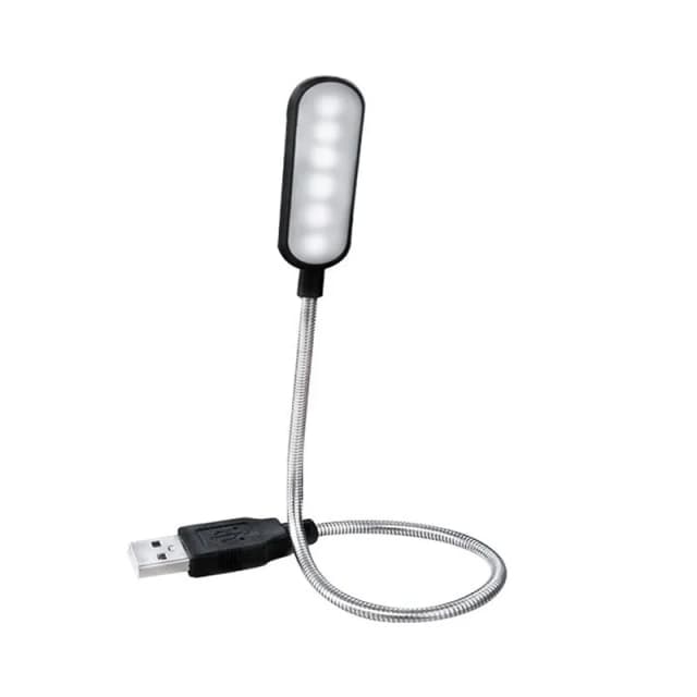 Mini 4 led livro lâmpada portátil usb leitura noite lâmpada branco/cor quente candeeiro de mesa para portátil banco potência notebook computador