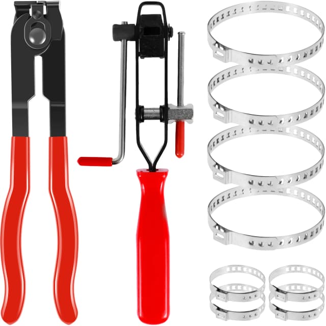Conjunto de alicates de braçadeira de inicialização conjunta homocinética, kit de ferramentas de bandas de carro de aço inoxidável, alicate profissional de gravata de inicialização ou braçadeiras de inicialização cv para automóveis