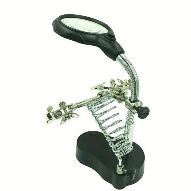 Ferro De Solda com Solda Lupa Clip, Terceira Mão, Banco Auxiliar, Solda Repair Tool, Posicionamento Clip