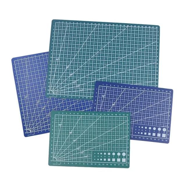 Tapete de corte pp, bancada de trabalho, patchwork, costura manual, faca diy, gravura, placa de corte de couro, base de lado único