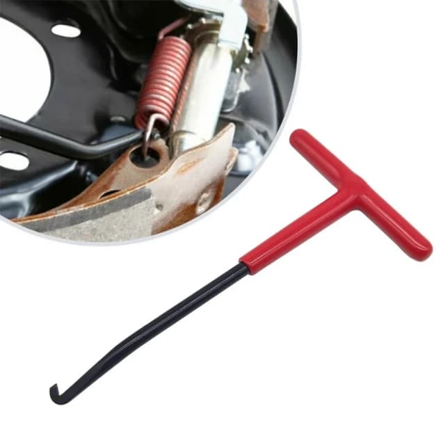 1pc gancho de mola de escape da motocicleta universal em forma de t alça tubo de escape mola extrator instalador ganchos remoção ferramenta reparo
