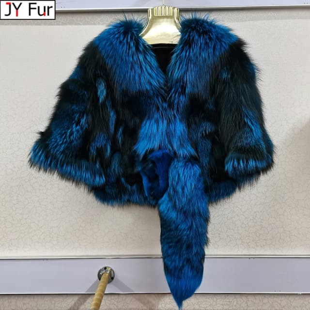 Novas mulheres genuíno real raposa casaco de pele inverno senhora 100% natural pele de raposa curto estilo casaco boa qualidade real pele de raposa jaqueta