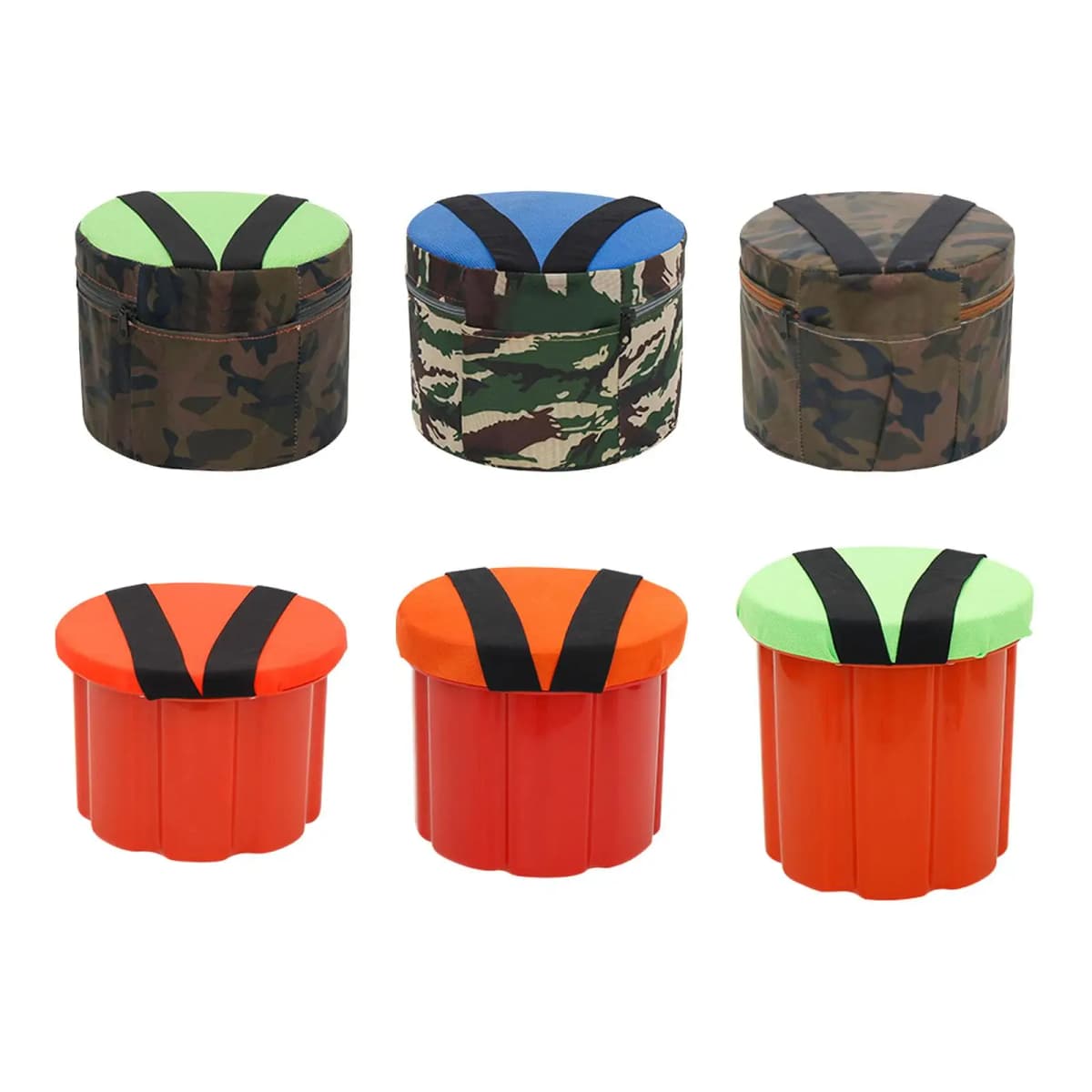 Jardim wearable fezes leve banco cadeira assento redondo fezes cadeira de pesca ao ar livre para jardinagem ao ar livre plantio fazenda de pesca
