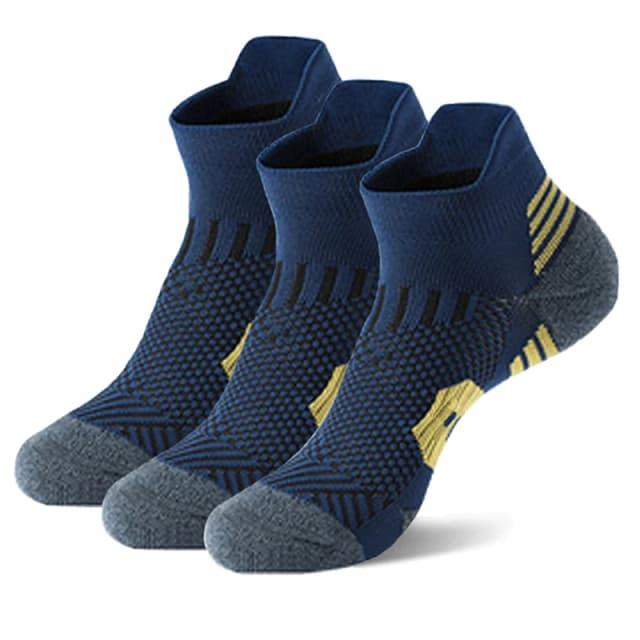 3 pares de meias esportivas profissionais de fitness toalha inferior antiderrapante correndo meias das mulheres dos homens curto de secagem rápida treinamento de basquete sox