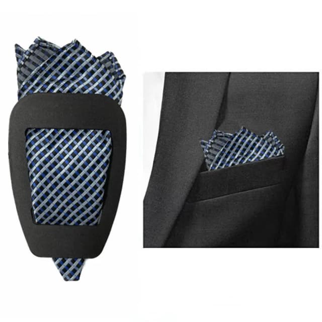 Organizador de lenço com suporte quadrado de bolso, acessórios para lenço quadrado masculino, ternos, smoking, coletes, jaquetas de jantar