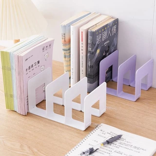 Multi-purpose Thickened Book Storage Desk Organizer, Prateleira para Livro, Revista, Arquivo, Escola, Material de Escritório, Artefato de Armazenamento, 1Pc