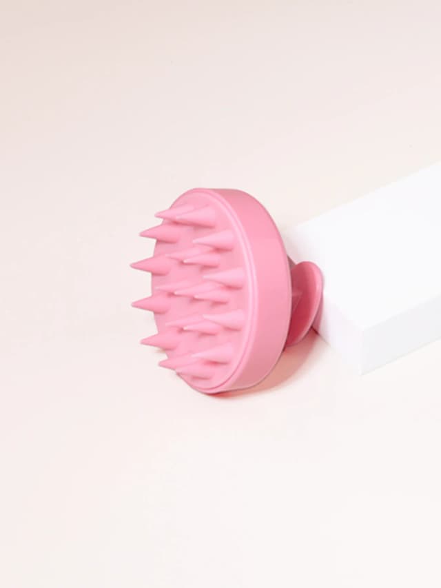 Escova de champô para homens e mulheres, massagem no couro cabeludo, seca e úmida, duche de dupla finalidade, esfoliação, adequada para ambos os homens
