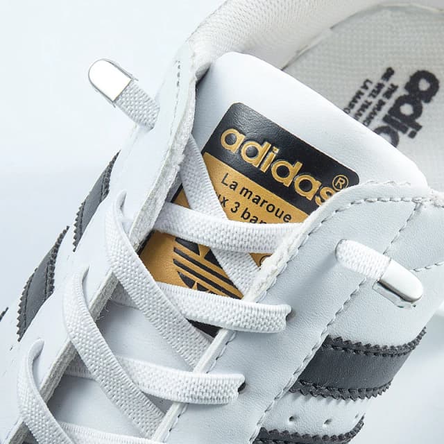 2 pacotes de cadarços elásticos para sapatos, semicírculo, sem gravata, para crianças e adultos, tênis, cadarço rápido, preguiçoso, trava de metal
