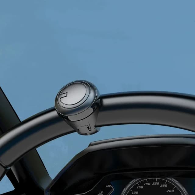 Bola de reforço universal para volante de carro, economia de trabalho, botão giratório, suporte de alça de energia, acessórios automotivos