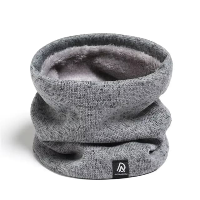 Unissex sólido pelúcia quente inverno anel cachecol feminino masculino malha máscara facial completa snood pescoço cachecóis