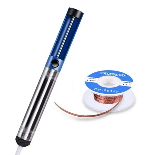 Fio de sucção de solda com forte sucção e forte força de retorno para reparo de solda 2,5 mm de largura 1,5 m de comprimento definido