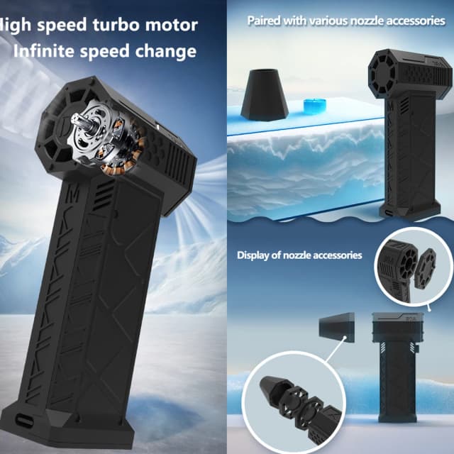 JANGKLIF 130000 Rpm velocidade do vento turbo jet ventilador turbo ventilador de ar poderoso ventilador de duto industrial motor sem escova carro secador elétrico