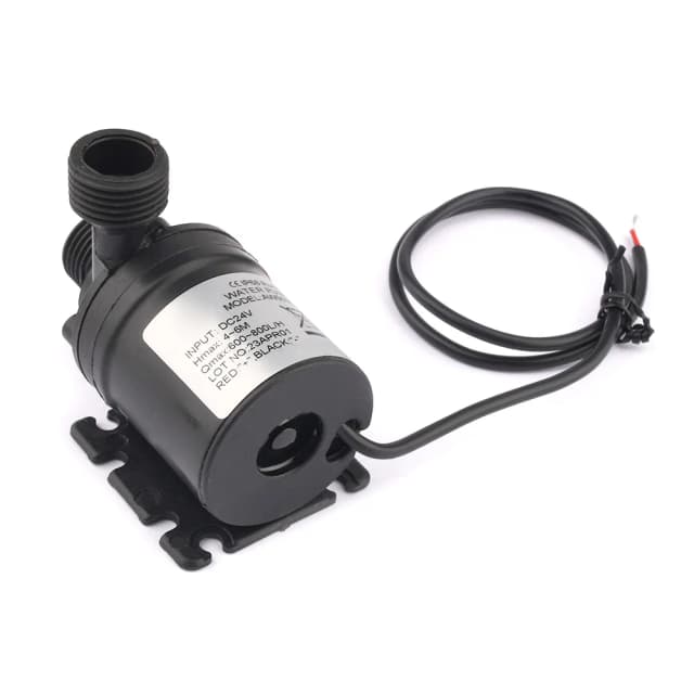 AW500S Mini Brushless Motor Bomba De Água Submersível, Jardim Portátil Bomba, Sistema De Refrigeração, Fontes Aquecedor, 12V, 24V, 800L/H