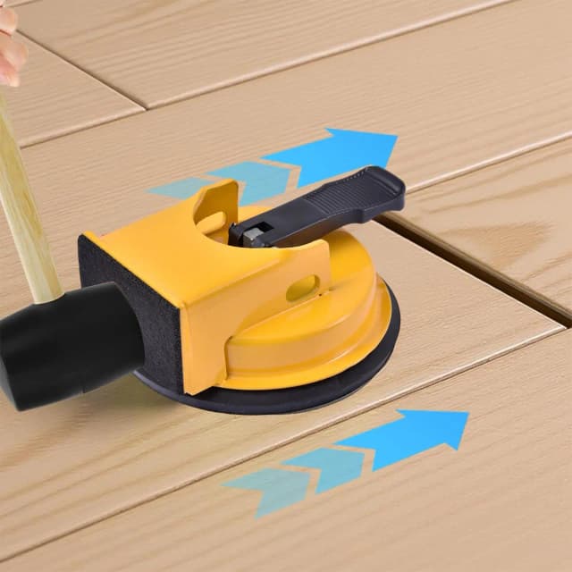 Ferramenta para Reparo de Fissuras em Pisos de Madeira, Ferramenta Pesada com Ventosa para Pisos de Vinil/Madeira