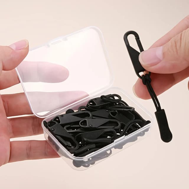 10/20 unidades de substituição com zíper puxa extensor de cabo para mochilas jaquetas bolsas de bagagem
