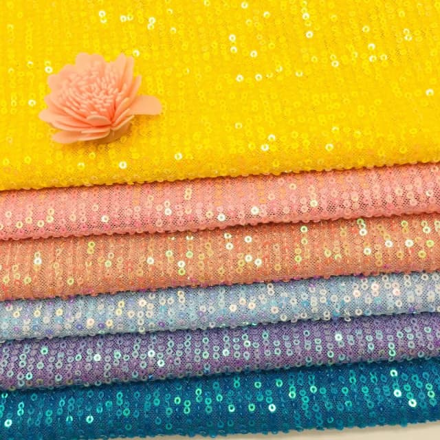 3mm lantejoulas retas bordado malha elástica tecido de lantejoulas verticais por jarda vestido de festa casamento palco roupas tecido atacado