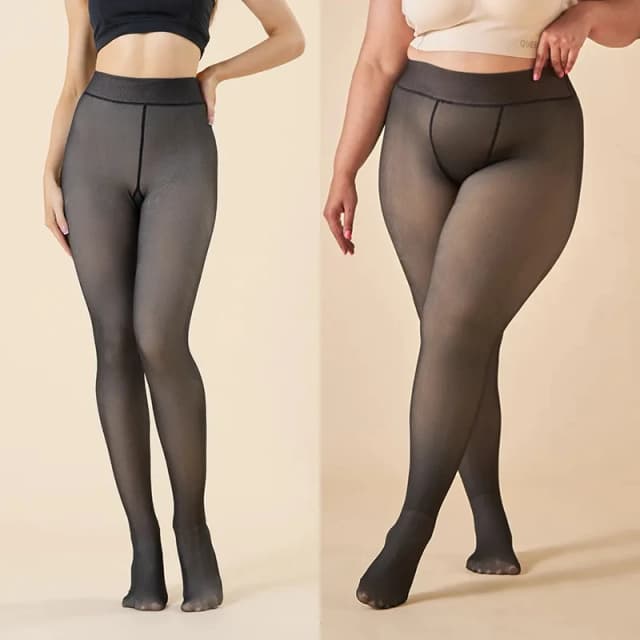 Meias térmicas mulher inverno quente velo elástico meia-calça feminina translúcido fino veludo grosso collants sexy cintura alta leggins