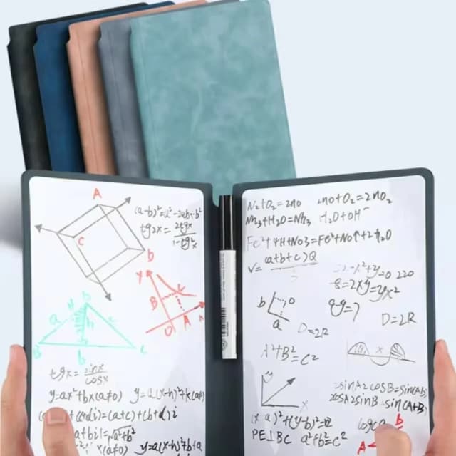 Cuaderno de pizarra blanca herbruikbaar, gratis depizarra blanca, poort gratis, A5