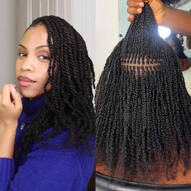 Qvr afro kinky cabelo em massa sem fixação peruano afro encaracolado em massa cabelo humano elegante virgem remy dreadlock cor natural tranças cabelo
