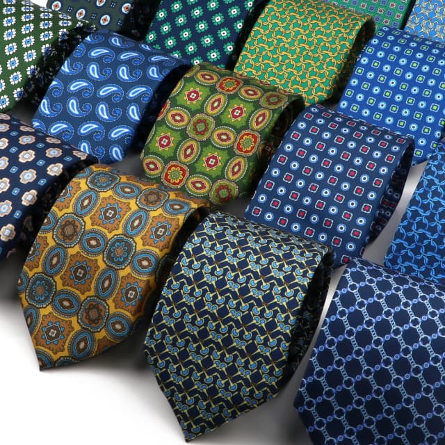 Novas gravatas de seda macia de alta qualidade 51 cores moda 7.5cm padrão geométrico gravata para homens casamento negócios reunião terno gravata