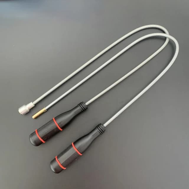 Novo dobrável forte ferramenta de captação magnética metal flexível pegar ferramenta barra sucção ímã primavera aperto grabber ferramentas manuais portáteis