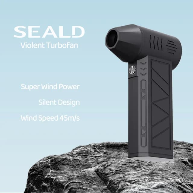 130000   Rpm sem escova mini soprador de ar elétrico espanador de ar 3 engrenagens turbo ventilador violento recarregável com luz limpeza do carro seald
