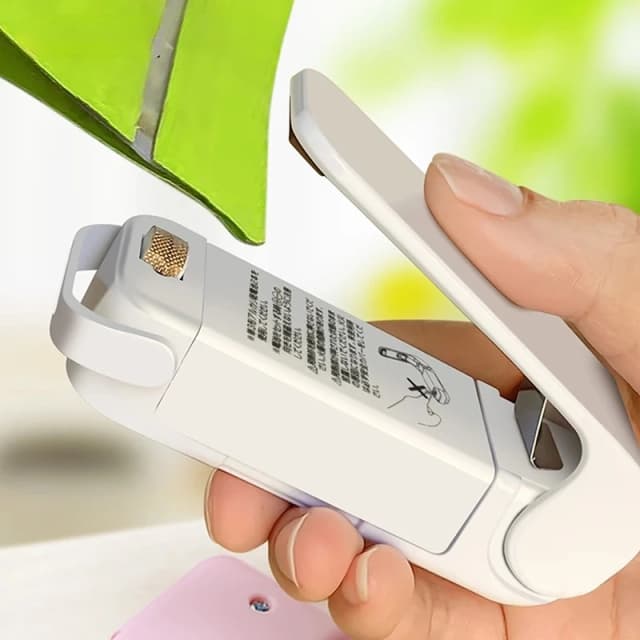 Mini máquina de selagem de saco Hea, sacos seladores de pacote, saco de alimentos de plástico térmico
