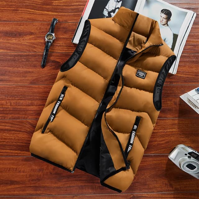 Primavera moda masculina jaqueta sem mangas colete térmico macio coletes casacos casuais masculino algodão colete masculino engrossar 8xl