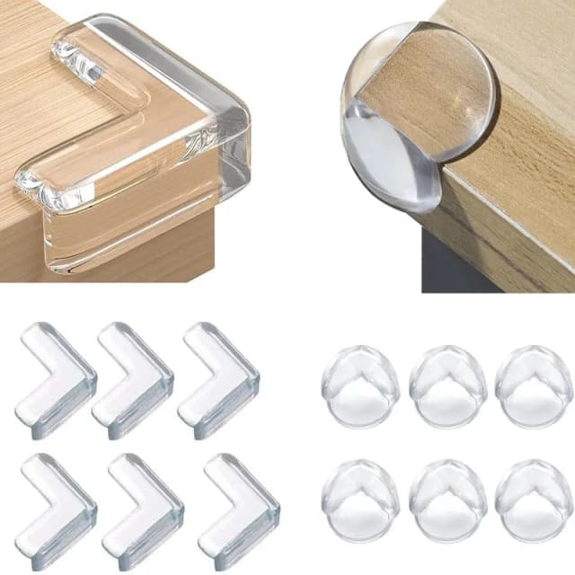 Table Corner Protectors for Baby, Clear, Anti-colisão, Edge Guards, Baby Safety, Table Edge Covers
