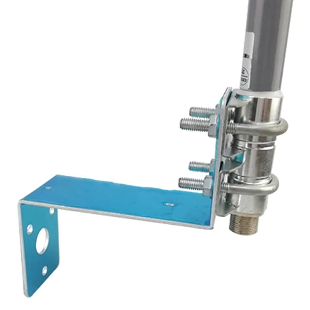 Suporte de fixação de antena frp externa, clipe de aro, braçadeira de instalação de antena, acessórios de alumínio personalizáveis, envio gratuito de parafusos