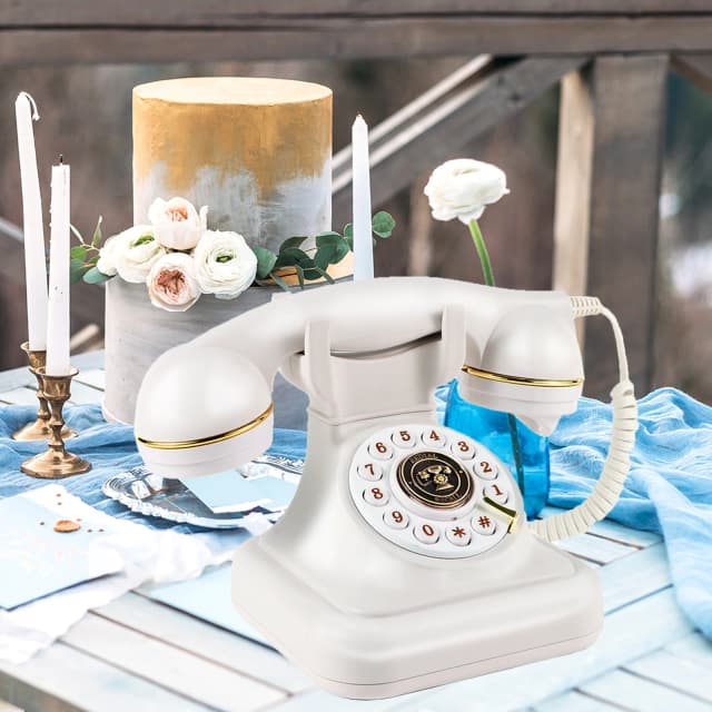 Estilo Vintage Áudio Guest Book, Telefone do casamento, Mensagem Áudio, Voicemail para graduação, Birthday Party, Aniversários, Baby Shower