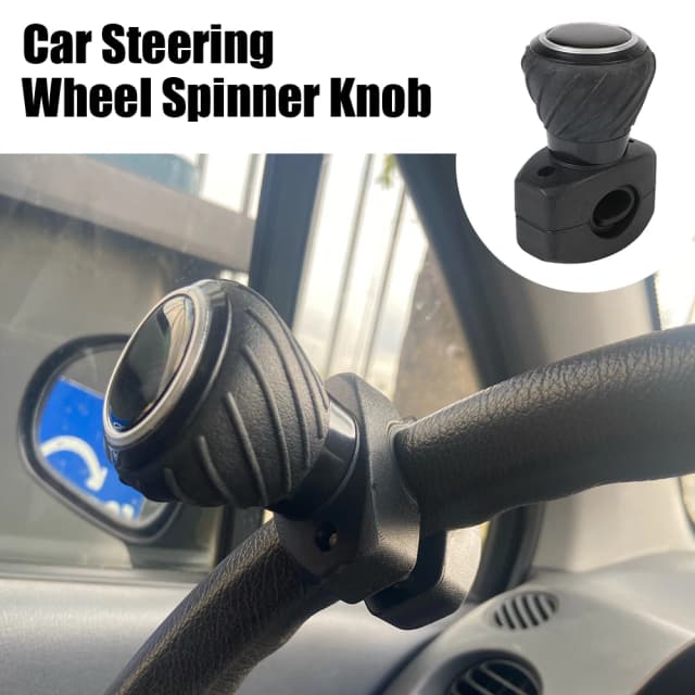 Peças de automóvel, economia de trabalho, volante de carro, botão giratório, caminhão, trator, empilhadeira, aperto de 360 graus, bola, giro, controle manual