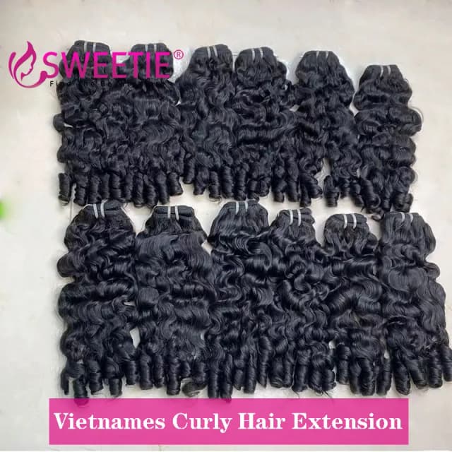 12a birmanês pix cachos pacotes de cabelo humano ofertas vietnamita cru cabelo virgem humano tecer pacote oceano espiral pacotes de cabelo encaracolado