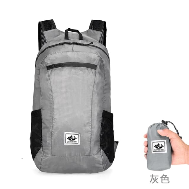 Ultra leve caminhadas ao ar livre ciclismo mochila de viagem saco de fitness à prova dwaterproof água pequena dobrável saco de armazenamento