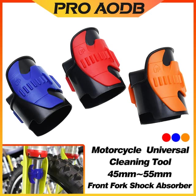 45-55mm motocross garfo dianteiro amortecedor ferramenta de limpeza adequado para ktm exc kawasaki suzuki atv honda crf yamaha yz husqvarna