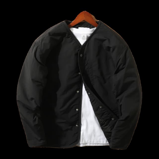 Jaqueta Retro sex de Aodão com Botão e Decote em V Impermeável para Trabalho Camada de Moda Masculina em Estampa de Xad...