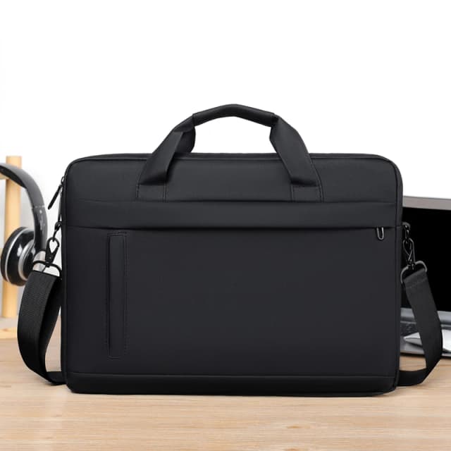 Bolsa tote para laptop, pasta de negócios, alças ajustáveis, fecho de zíper – perfeita para escola, escritório e deslocamento diário