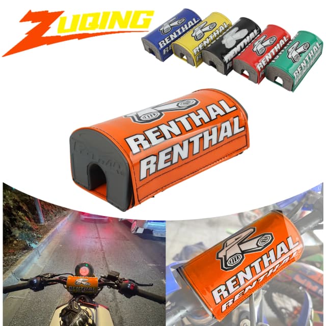 Para rentingal 1-1/8 universal motocicleta guiador quadrado protetor de peito almofadas para ktm yamaha honda husqvarna motocross enduro