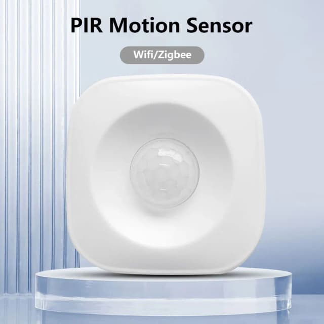 Zigbee/wifi pir sensor de movimento detector infravermelho sem fio segurança alarme contra roubo sensor vida inteligente controle app compatível