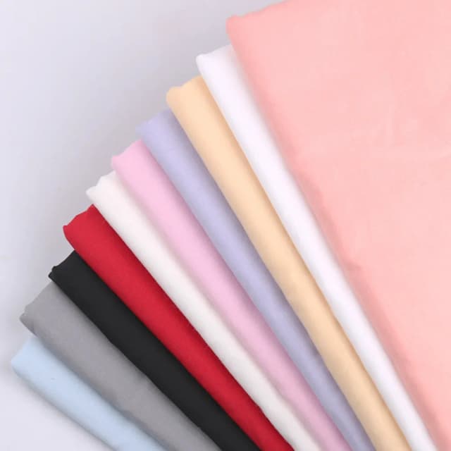 1m 100% tecido de algodão para forro de roupas vestidos por metros camisa branca diy tecido superior macio acolchoado tecidos