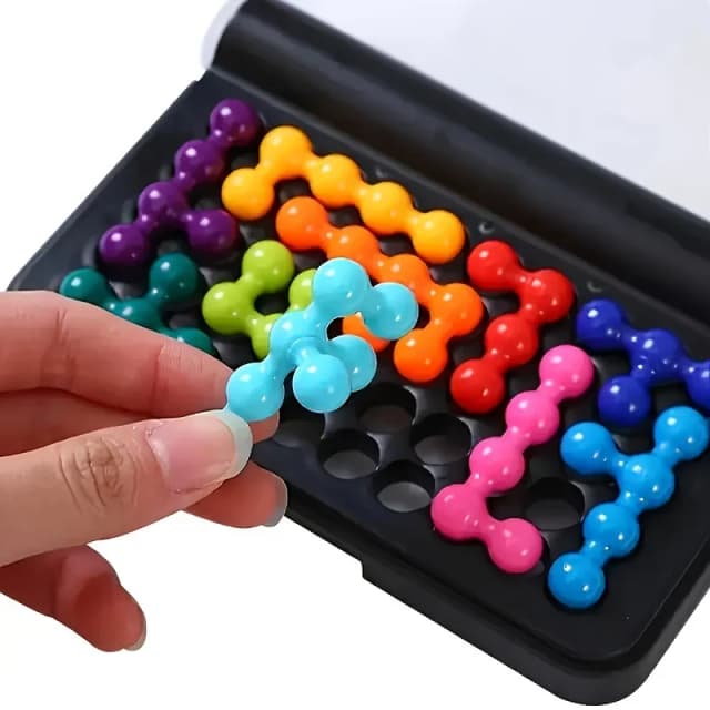 3D IQ Jigsaw Puzzle, Pyramid Board, Stencil Game, Espaço Lógico, Clássicos, Desafio, 120 Desafio