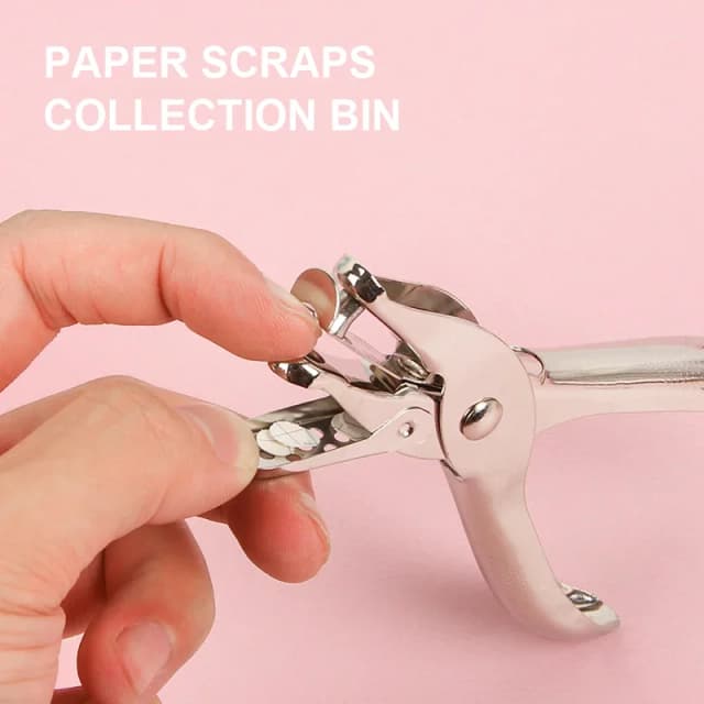 Perfurador de furo único, capacidade de 6mm de diâmetro, cortador de papel manual, ferramenta para scrapbooking, material escolar de escritório doméstico