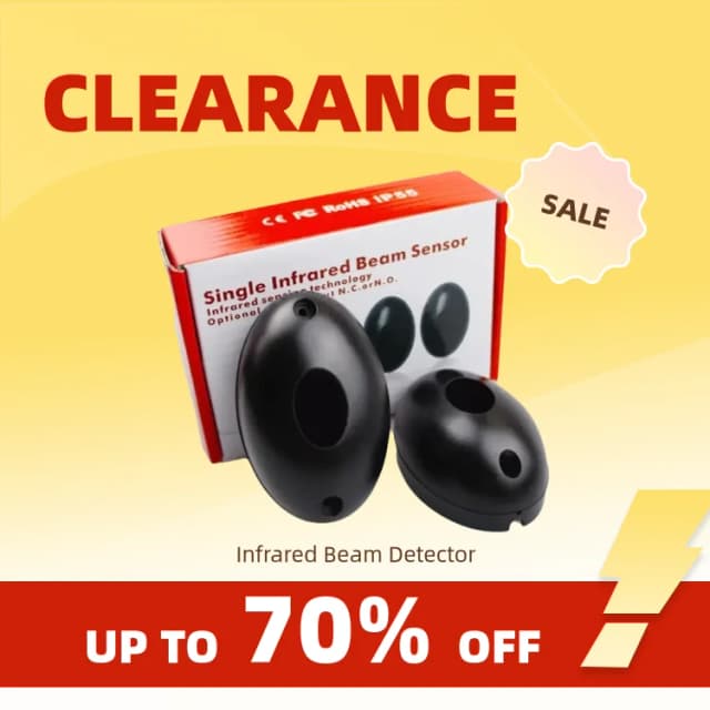 Clearance_1 Pçs/lote 20m Mais Recente À Prova D 'Água Fotoelétrico Ativo Sensor Infravermelho de Feixe Único Detector de Obstáculos Alarme Anti-roubo Sys