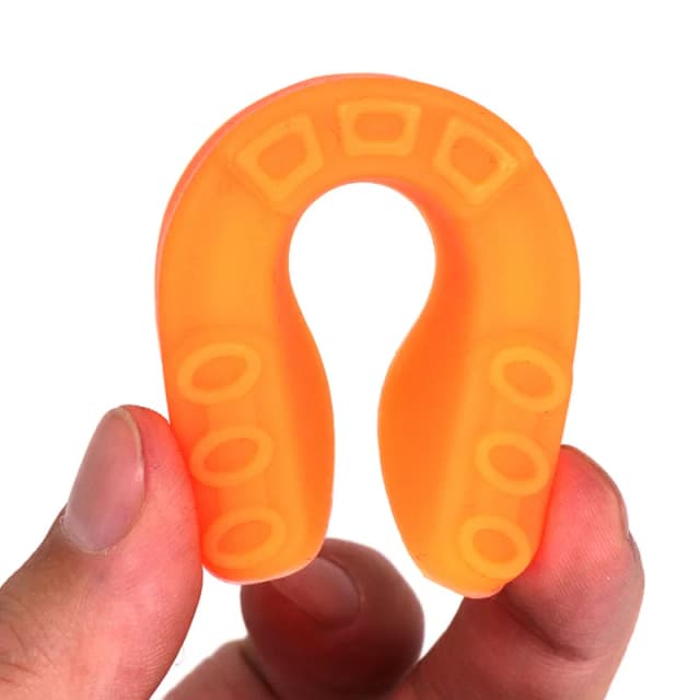 Protetor dental de silicone para dormir noturno, bandeja protetora bucal para rugby karate, moagem de bruxismo, proteção de boxe, modelagem gratuita