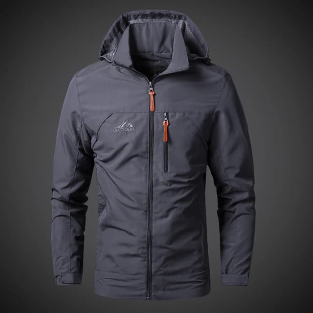 Jaqueta de assalto masculina impermeável, à prova de vento, tendência da moda ao ar livre, seleção multicolorida, jaqueta de assalto versátil, lo grande