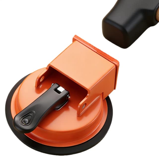 Ferramenta de Sucção para Piso, Copo de Sucção Pesado de Alta Resistência, Ferramenta para Preenchimento de Rachaduras no Piso, Ferramenta para Instalação e Nivelamento de Pisos Laminados e Placas