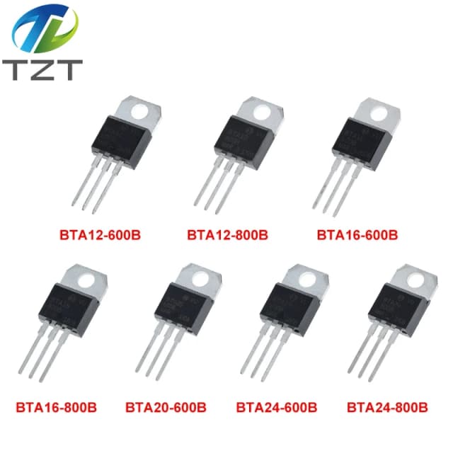 10pcs Bta12-600b Bta12-800b Bta16-600b Bta16-800b Bta20-600b Bta24-600b Bta24-800b para módulo de potência